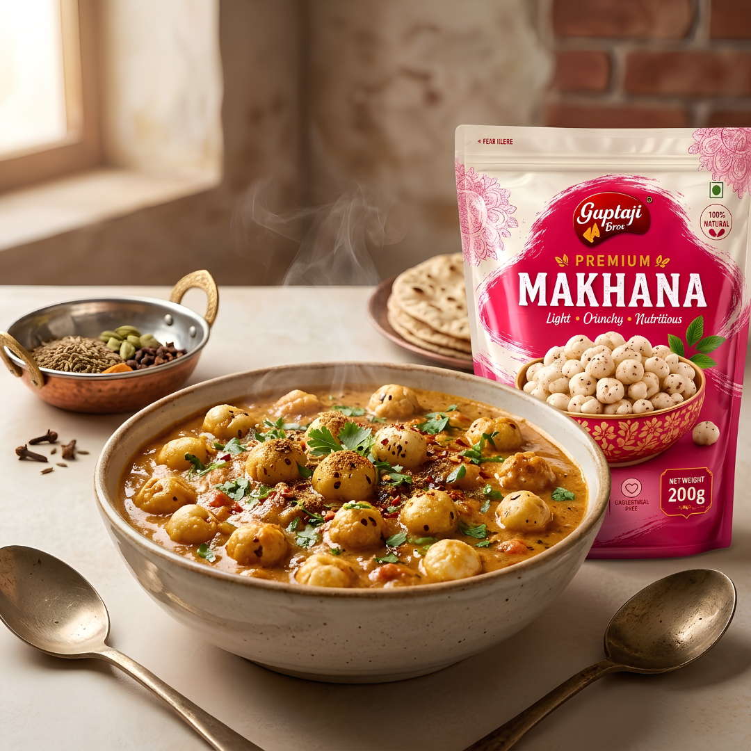 Makhana Curry Sabzi